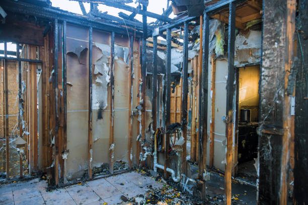 Professional Fire Damage Repair technician working in Cornelia, GA